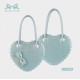 Sheep Puff Heart Shaped Patent PU Bag(Limited Reservation/7 Colours/Full Payment Without Shipping)